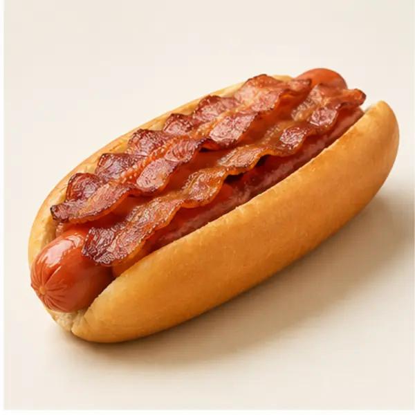 Hot Dog de Bacon